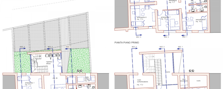 Centro medico. Progettazione